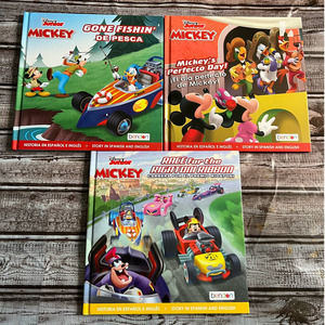 Disney Juniors Bilingual Book Bundle of 3